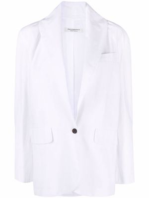 Philosophy Di Lorenzo Serafini oversized tailored blazer - White