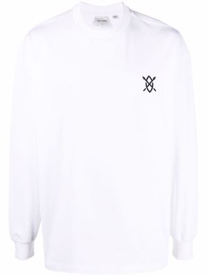 Daily Paper New York store long-sleeve T-shirt - White