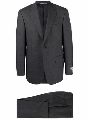Canali wool single-breasted suit - Grey