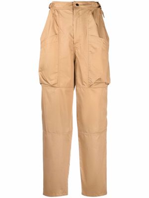 Isabel Marant Ferima cargo-pocket tapered trousers - Brown