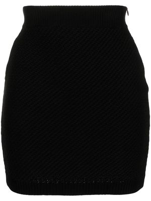 Nanushka knitted midi skirt - Black