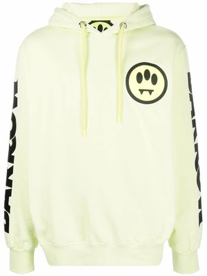 BARROW logo-print hoodie - Yellow
