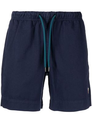 PS Paul Smith elasticated drawstring-waist shorts - Blue