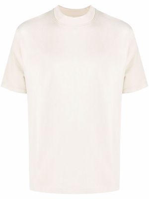 Levi's: Made & Crafted crew-neck fitted T-shirt - Neutrals