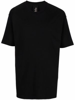 Thom Krom crew neck organic cotton T-shirt - Black