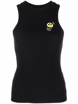 BARROW logo-print vest top - Black
