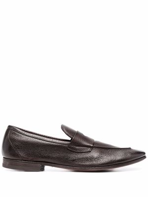Henderson Baracco slip-on leather loafers - Brown