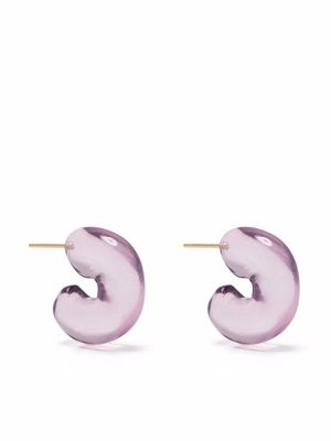 Rejina Pyo Volume Hoops earrings - Purple