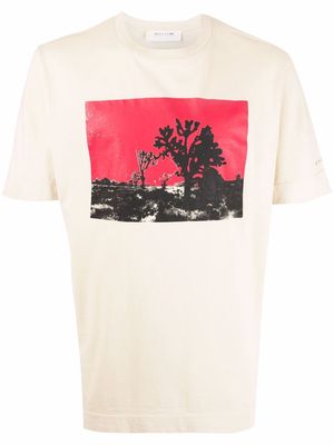1017 ALYX 9SM cotton graphic-print T-shirt - Neutrals