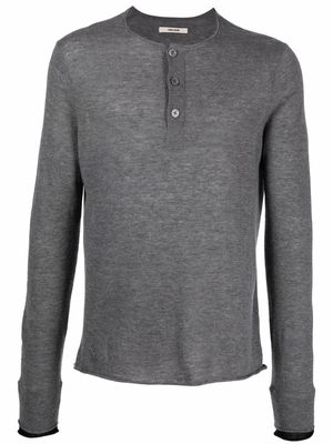 Zadig&Voltaire Veiss cashmere jumper - Grey