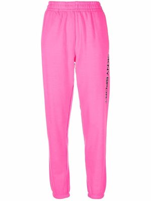 DKNY logo-print track pants - Pink