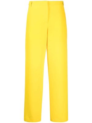 Giada Benincasa high-waisted straight-leg trousers - Yellow