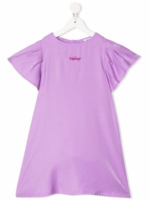 Pinko Kids a-line dress - Purple