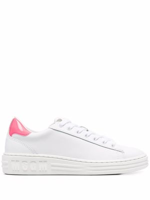 MSGM Iconic cupsole low-top sneakers - White