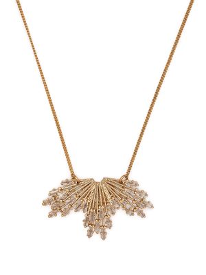 Anton Heunis crystal-embellished pendant necklace - Gold