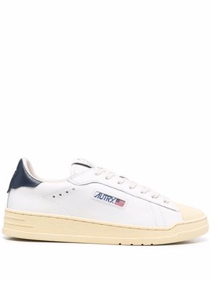 Autry embroidered-logo low-top sneakers - White