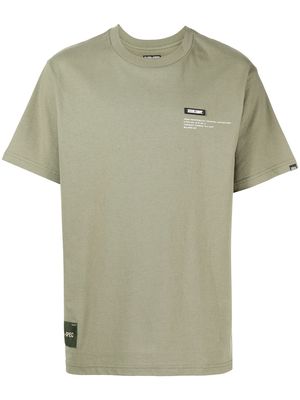 izzue cotton photo-print T-shirt - Green