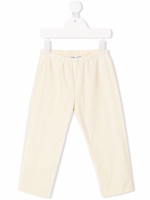 Bonpoint Dandy cotton track pants - Yellow