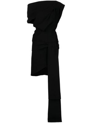 Maticevski draped cocktail dress - Black
