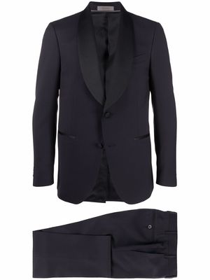 Corneliani shawl-lapel two-piece dinner suit - Black