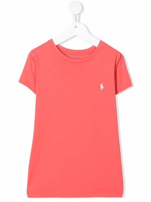 Ralph Lauren Kids embroidered-logo T-shirt