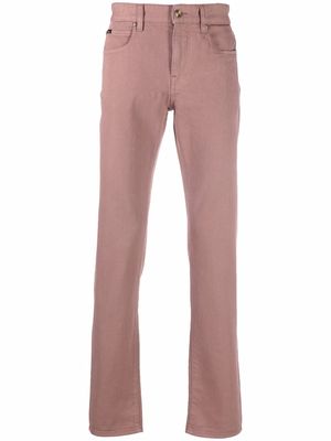 Ermenegildo Zegna mid-rise straight jeans - Pink