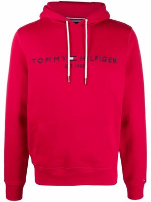 Tommy Hilfiger logo-embroidered hoodie