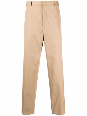 Jil Sander cropped chino trousers - Neutrals