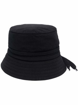 Craig Green drawstring-detail bucket hat - Black