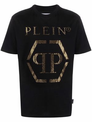 Philipp Plein hexagon-logo T-shirt - Black