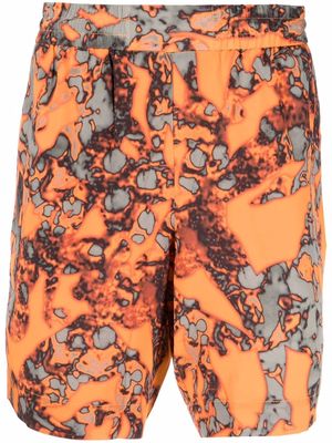MCQ Hyper print shorts - Orange