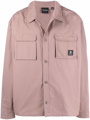 Daily Paper Marlon oversized shirt jacket - Neutrals