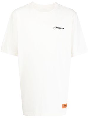 Heron Preston slogan-print cotton T-shirt - White