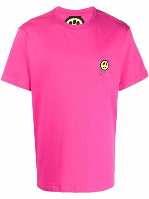 BARROW logo-print T-shirt - Pink