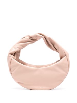REE PROJECTS mini Wyn ruched bag - NUDE NUDE