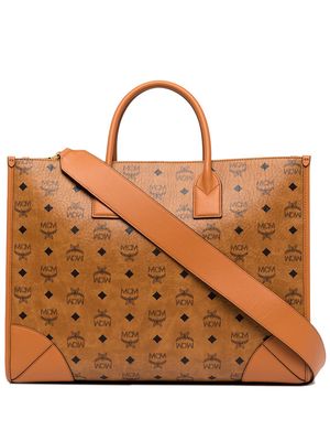 MCM extra-large München tote bag - Brown