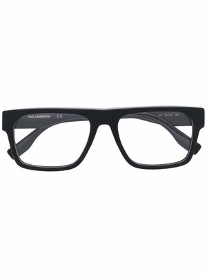 Karl Lagerfeld square-frame glasses - Black