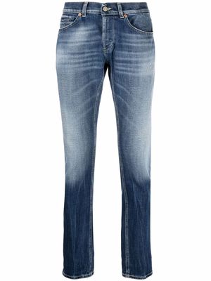 DONDUP light-wash fitted jeans - Blue
