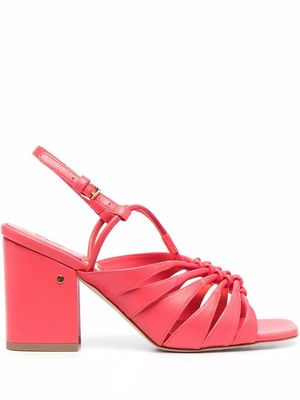 Laurence Dacade 90mm strappy leather sandals - Pink
