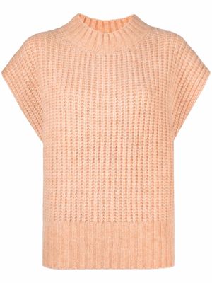 Holzweiler slouchy knitted tank top - Orange