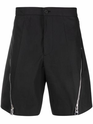 Alexander McQueen zip-detail bermuda shorts - Black