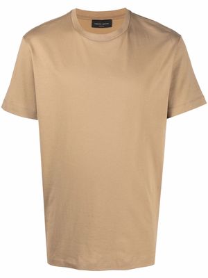 Roberto Collina short-sleeved cotton T-shirt - Neutrals