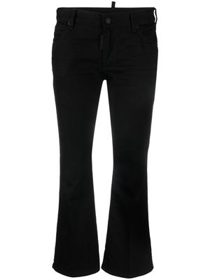 Dsquared2 low-rise flared jeans - Black