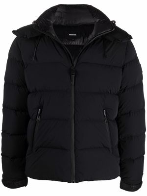 Mackage hooded feather-down padded jacket - Black
