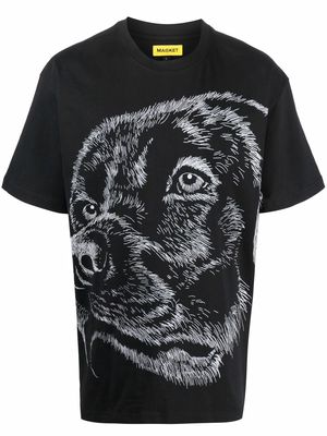 MARKET graphic-print T-shirt - Black