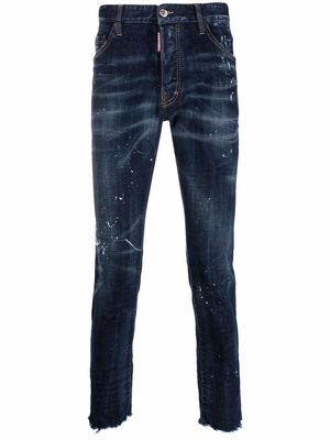 Dsquared2 low-rise skinny trousers - Blue