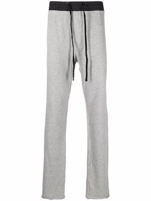 James Perse contrast-waist track pants - Grey