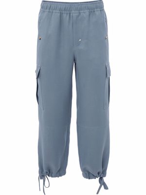 JW Anderson straight-leg cargo trousers - Blue