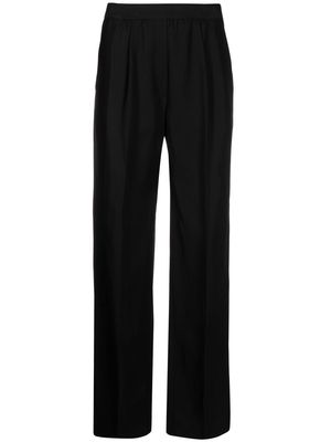Loulou Studio Takaroa elasticated trousers - Black
