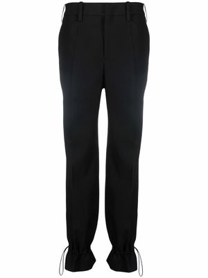 JW Anderson tailored toggle-fastening trousers - Black